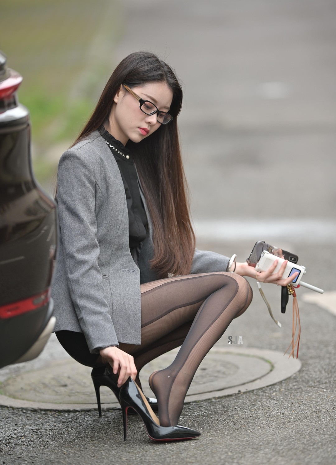 SJA佳爷 美女丝袜美学写真图集大全下载